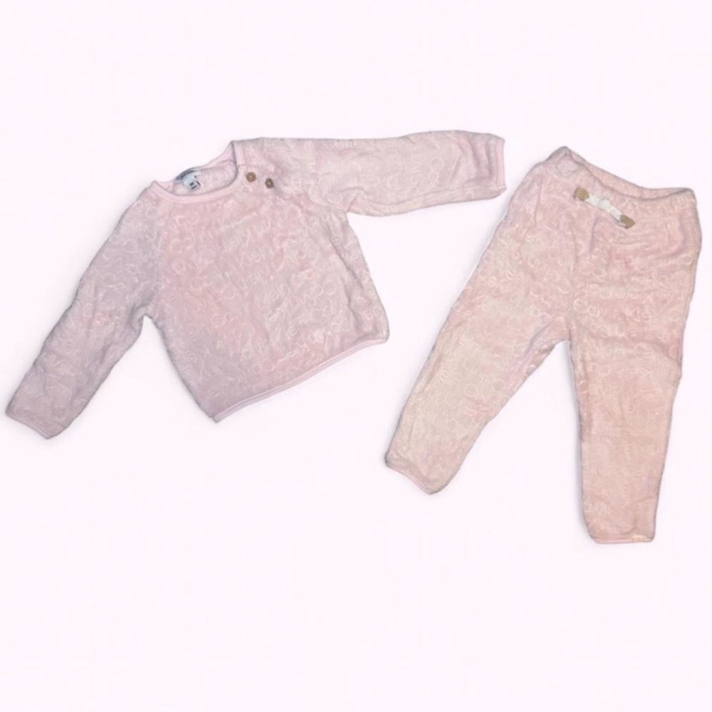 Calvin Klein baby girl pink Sweatsuit